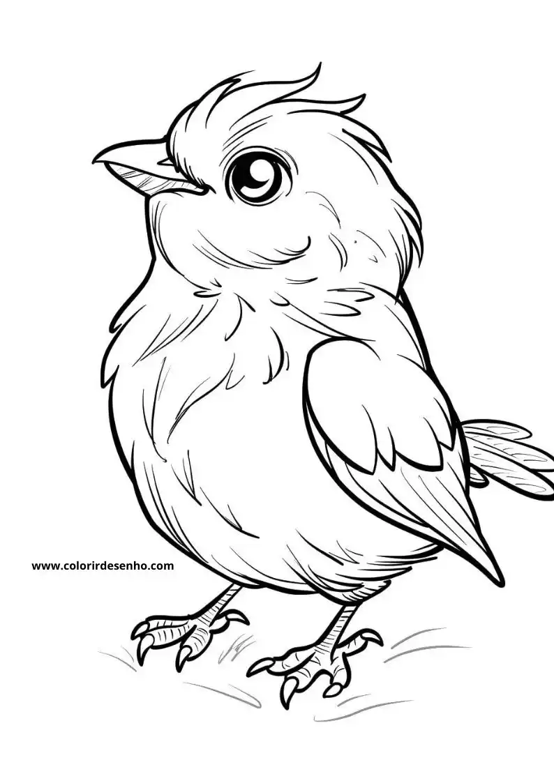Bird Coloring Pages 1