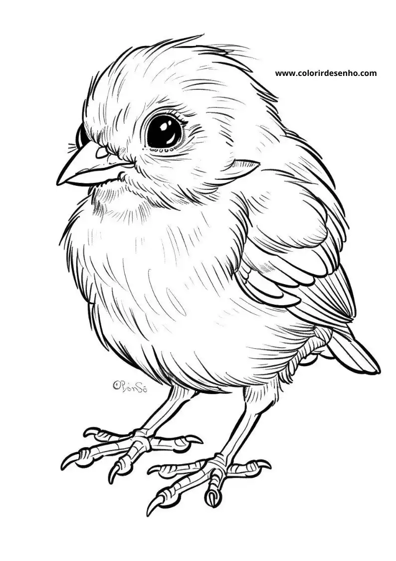 Bird Coloring Pages 10