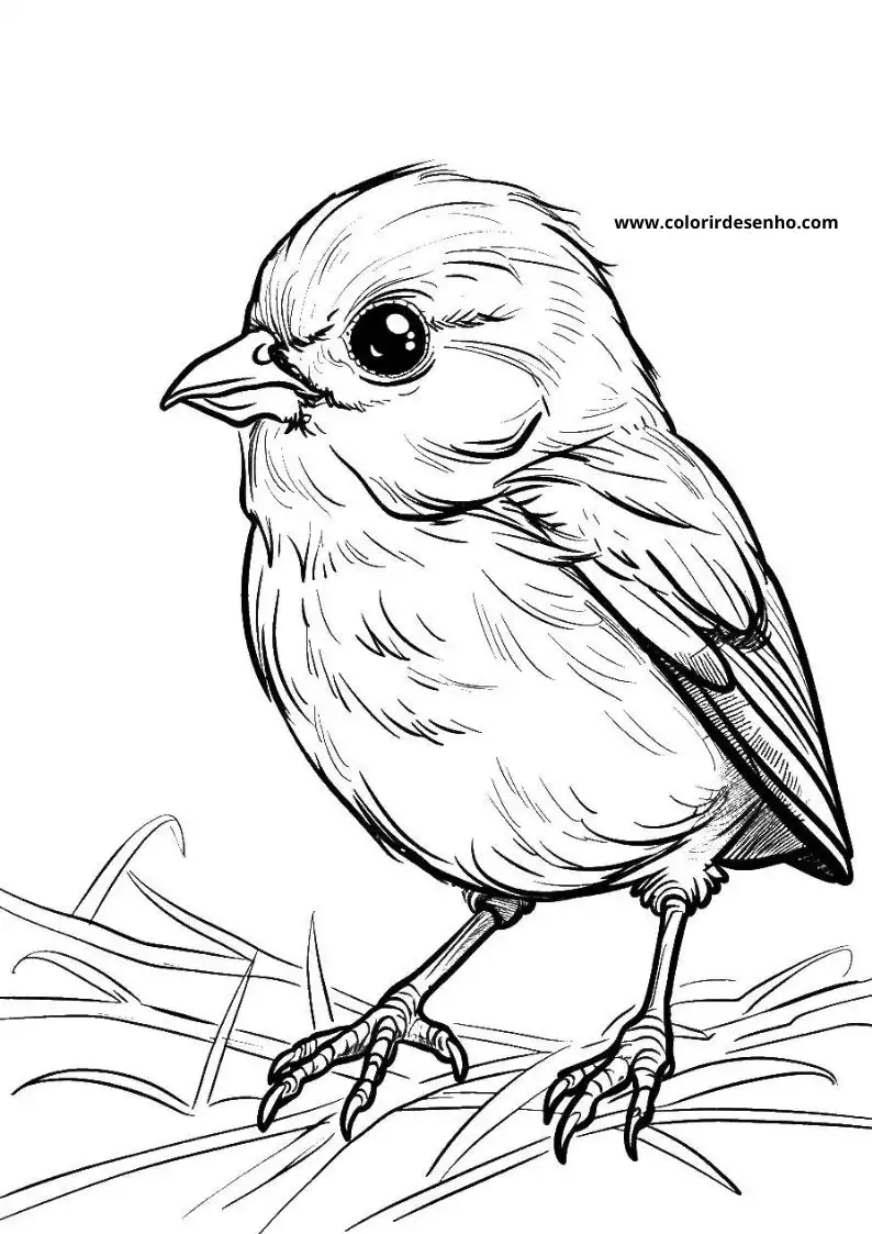 Bird Coloring Pages 11