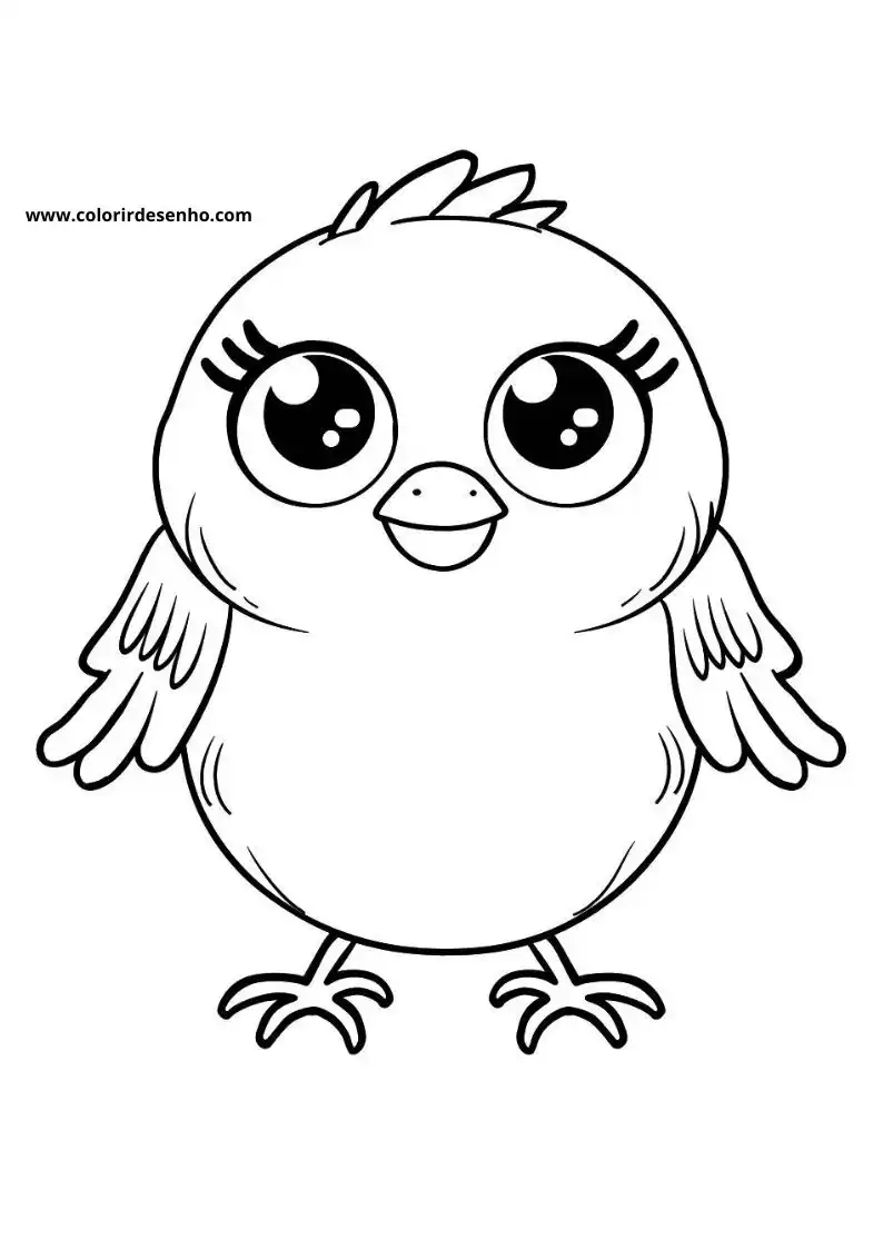Bird Coloring Pages 4