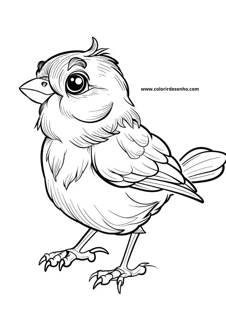Bird Coloring Pages 8