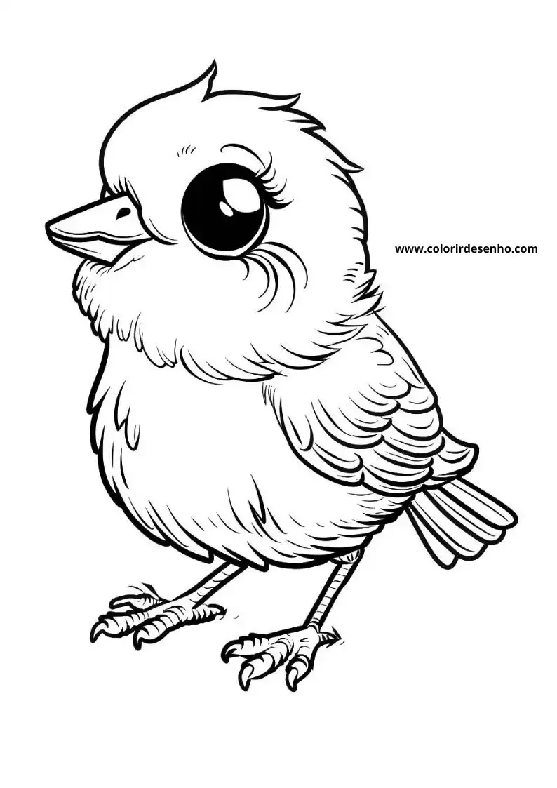 Bird Coloring Sheet 5