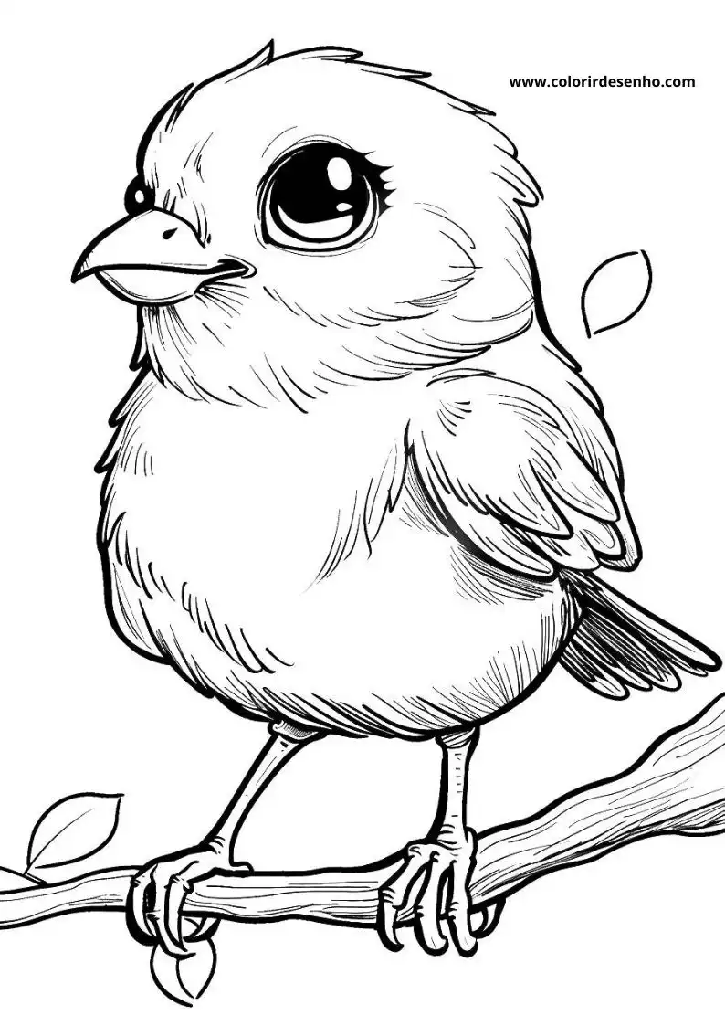 Bird Free Printable Coloring Pages 9