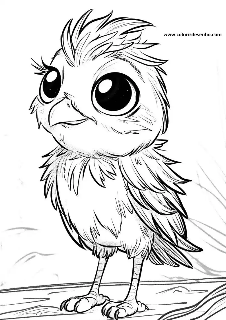 Bird Picture Coloring Pages 7