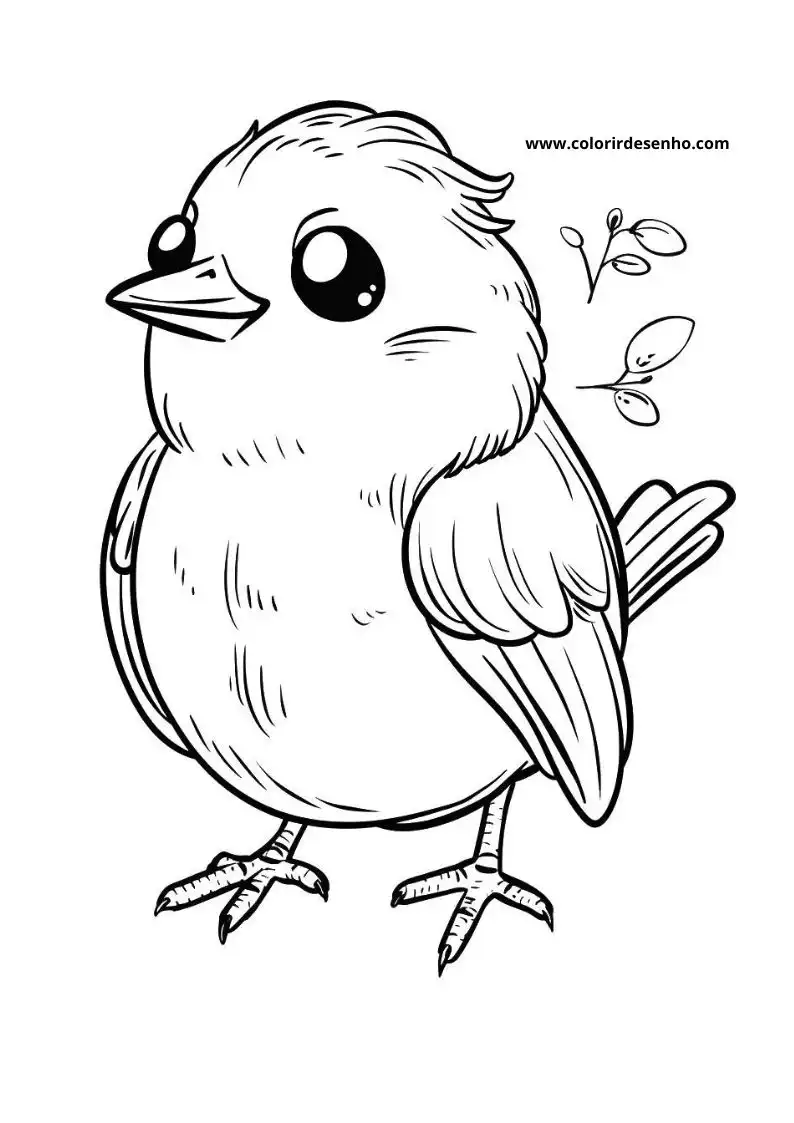 Bird Picture Coloring Pages 8