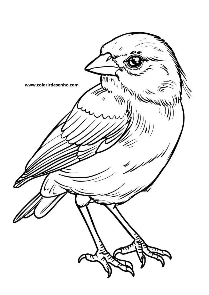 Bird Picture Coloring Pages 9