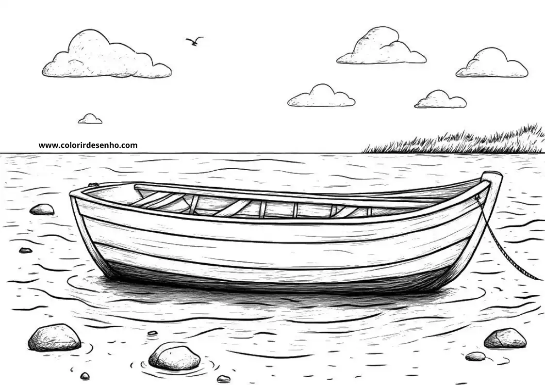 Boat Coloring Pages 14