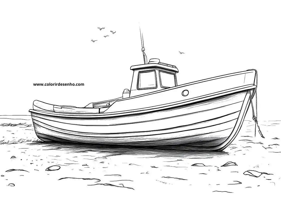 Boat Coloring Pages 15