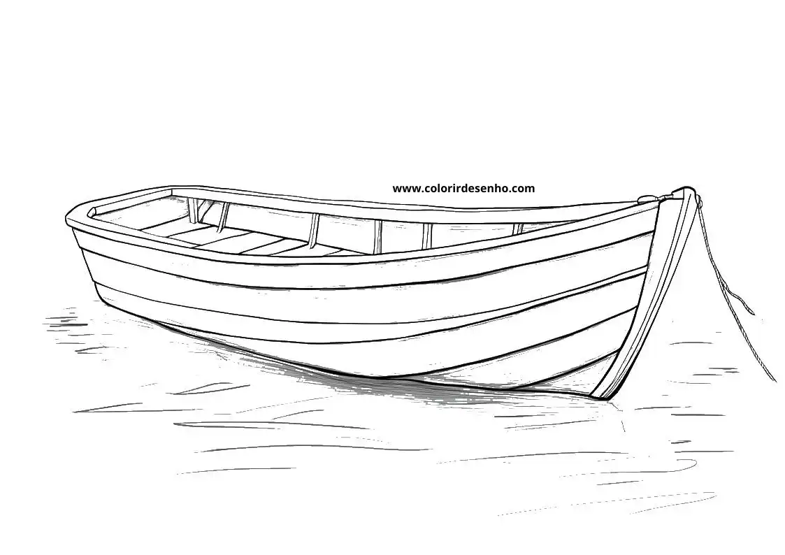 Boat Coloring Pages For All Ages 10