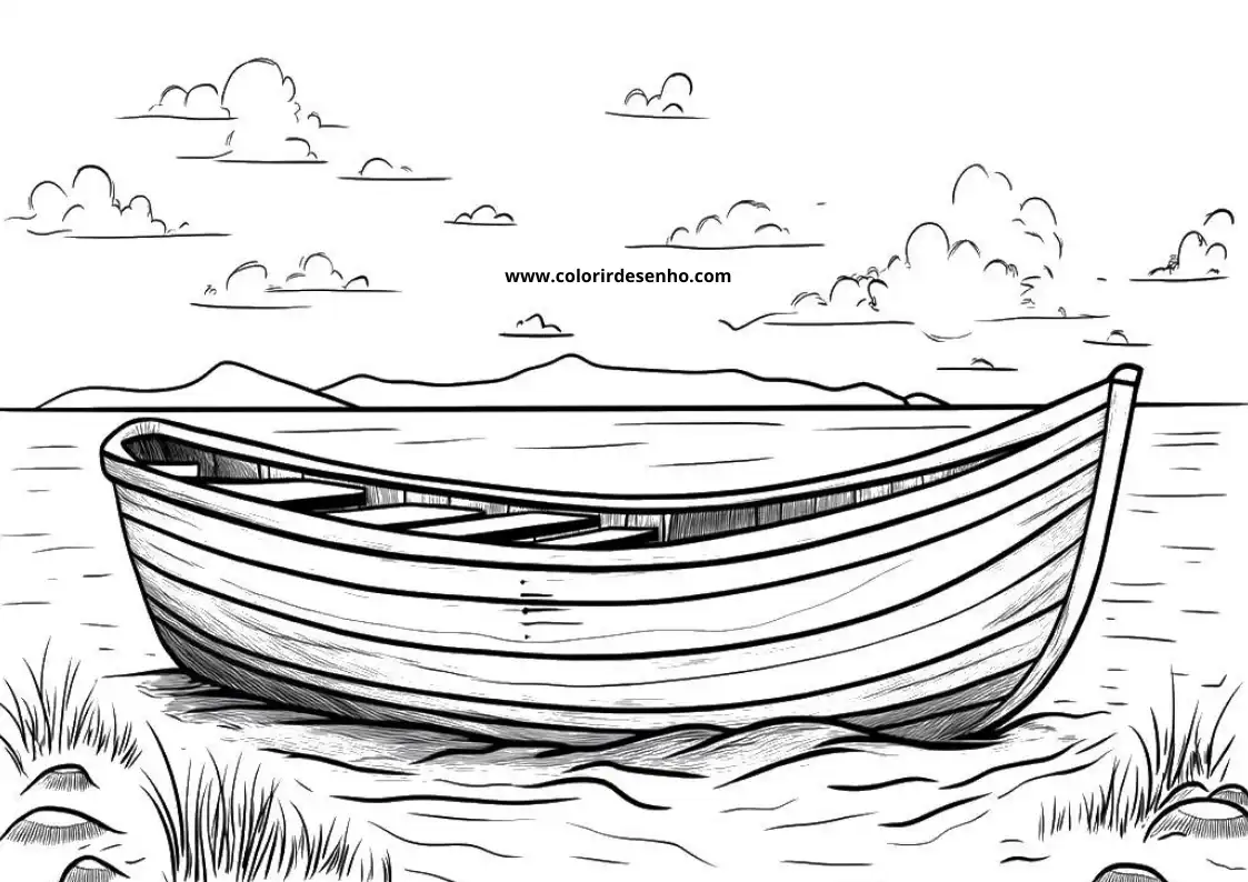 Boat Picture Coloring Pages 3