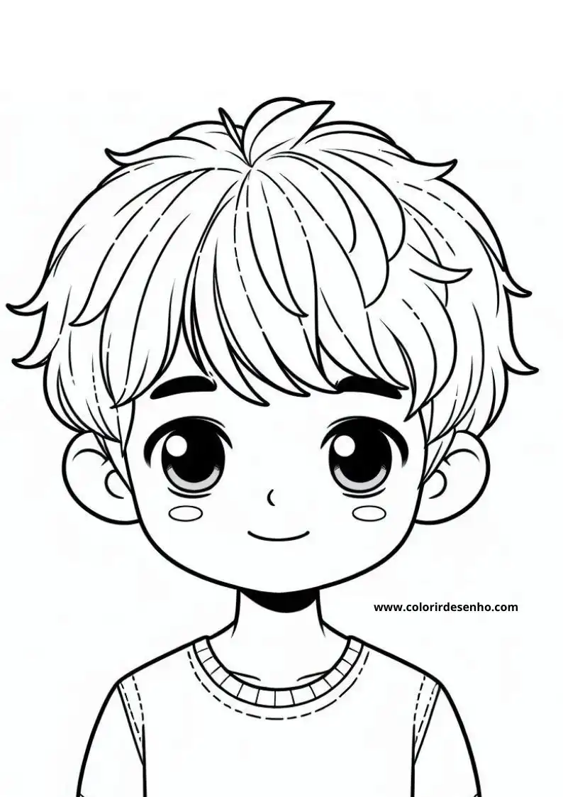 Boy Coloring Pages 10