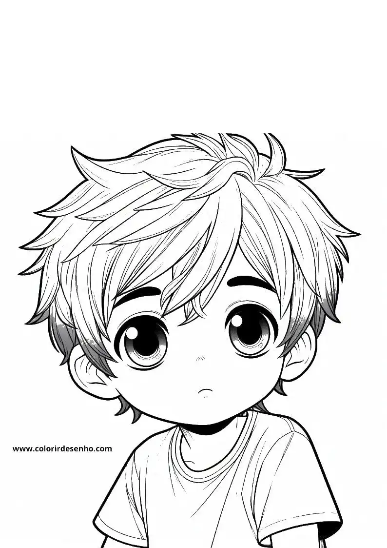 Boy Coloring Pages 6