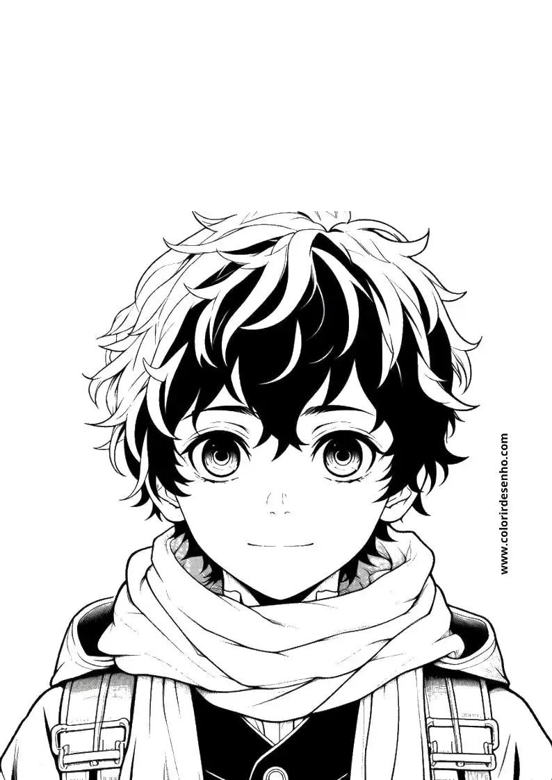 Boy Coloring Pages 7