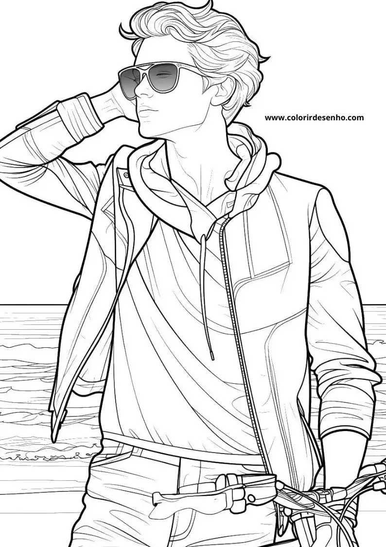 Boy Coloring Pages For All Ages 3