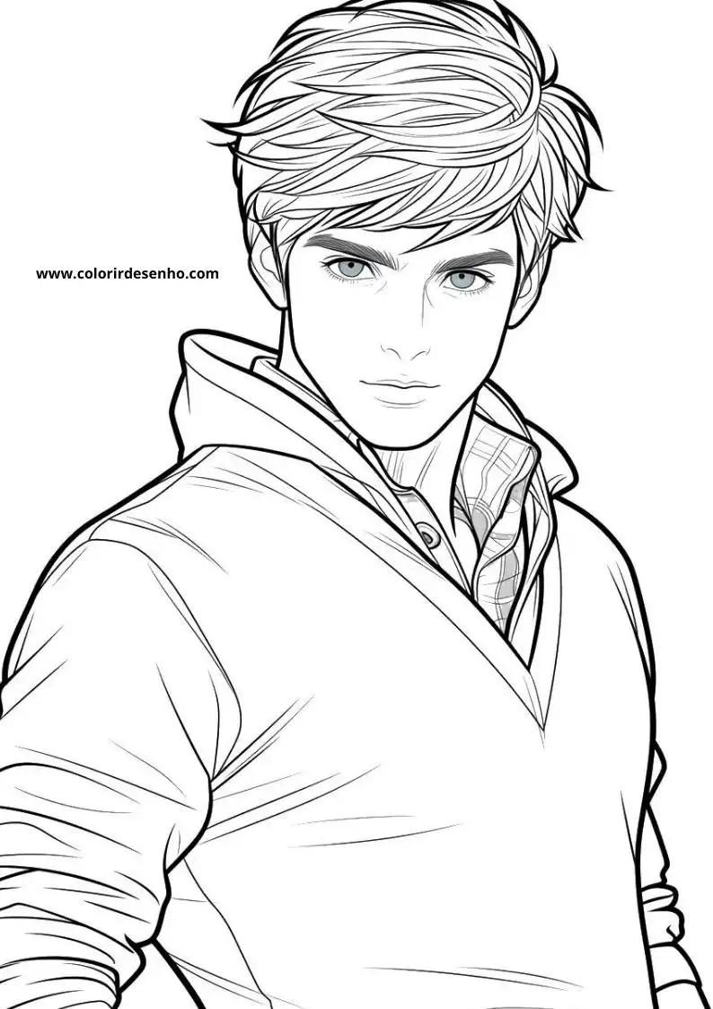 Boy Coloring Pages For All Ages 5