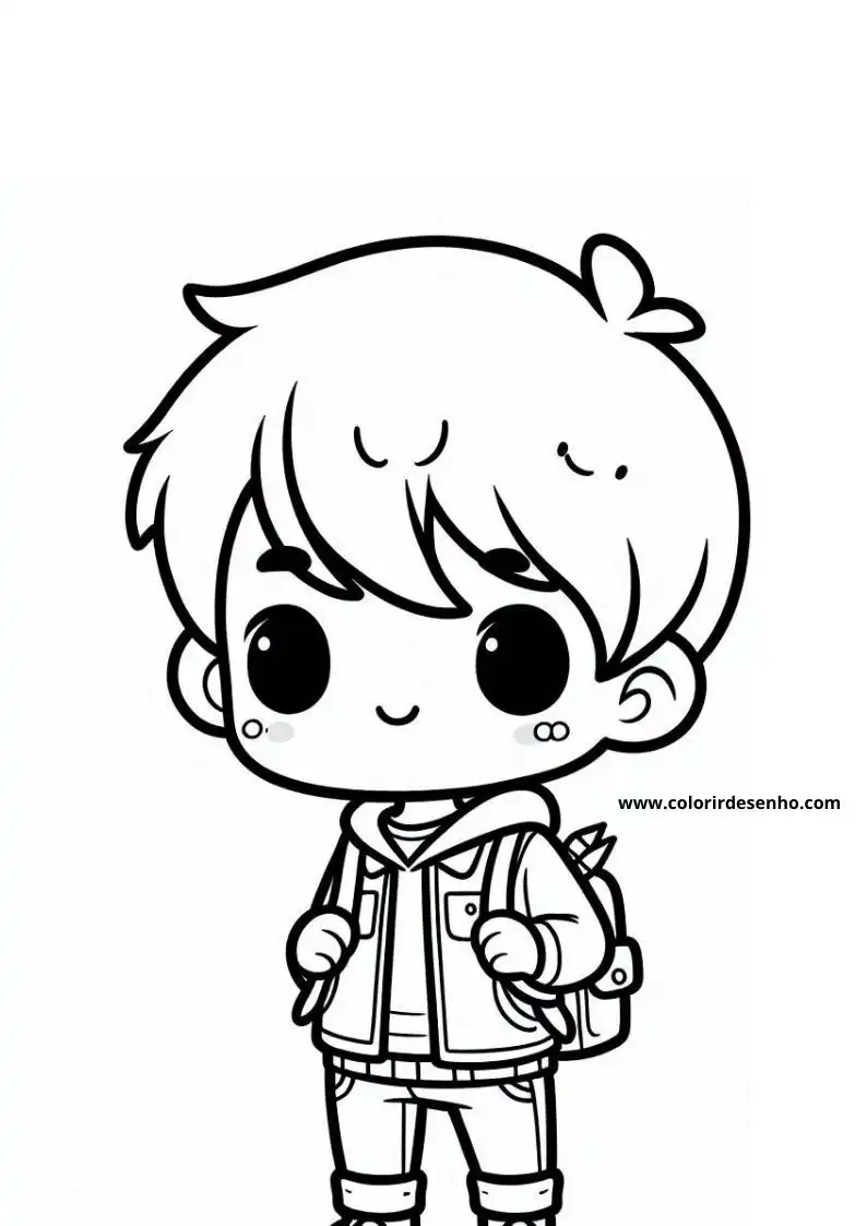 Boy Coloring Pages For Kids And Adults 1