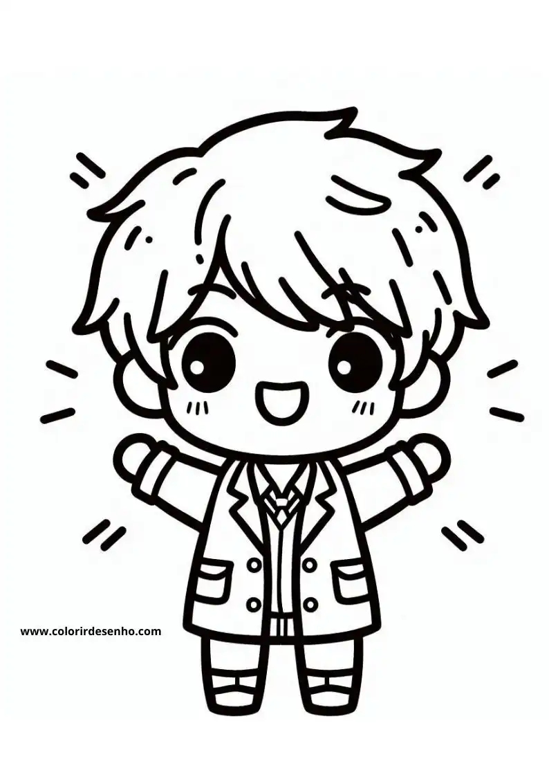 Boy Coloring Pages For Kids And Adults 2