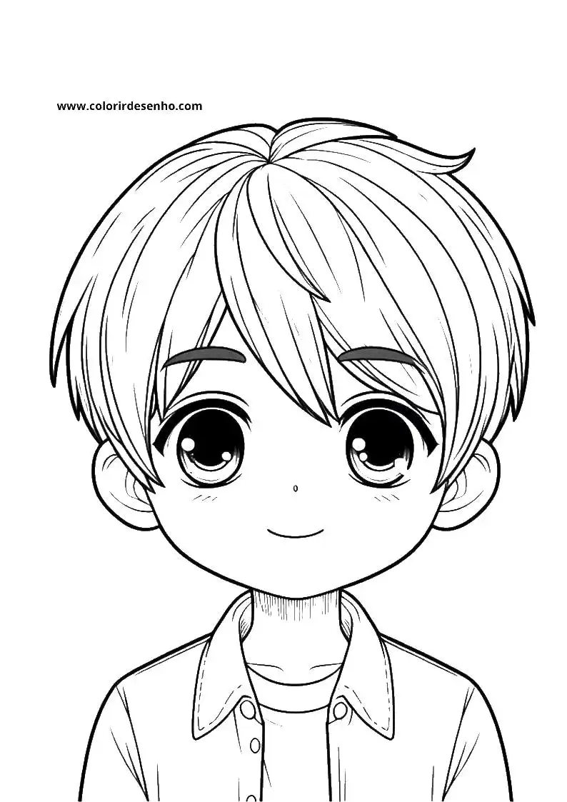 Boy Coloring Pages For Kids And Adults 3