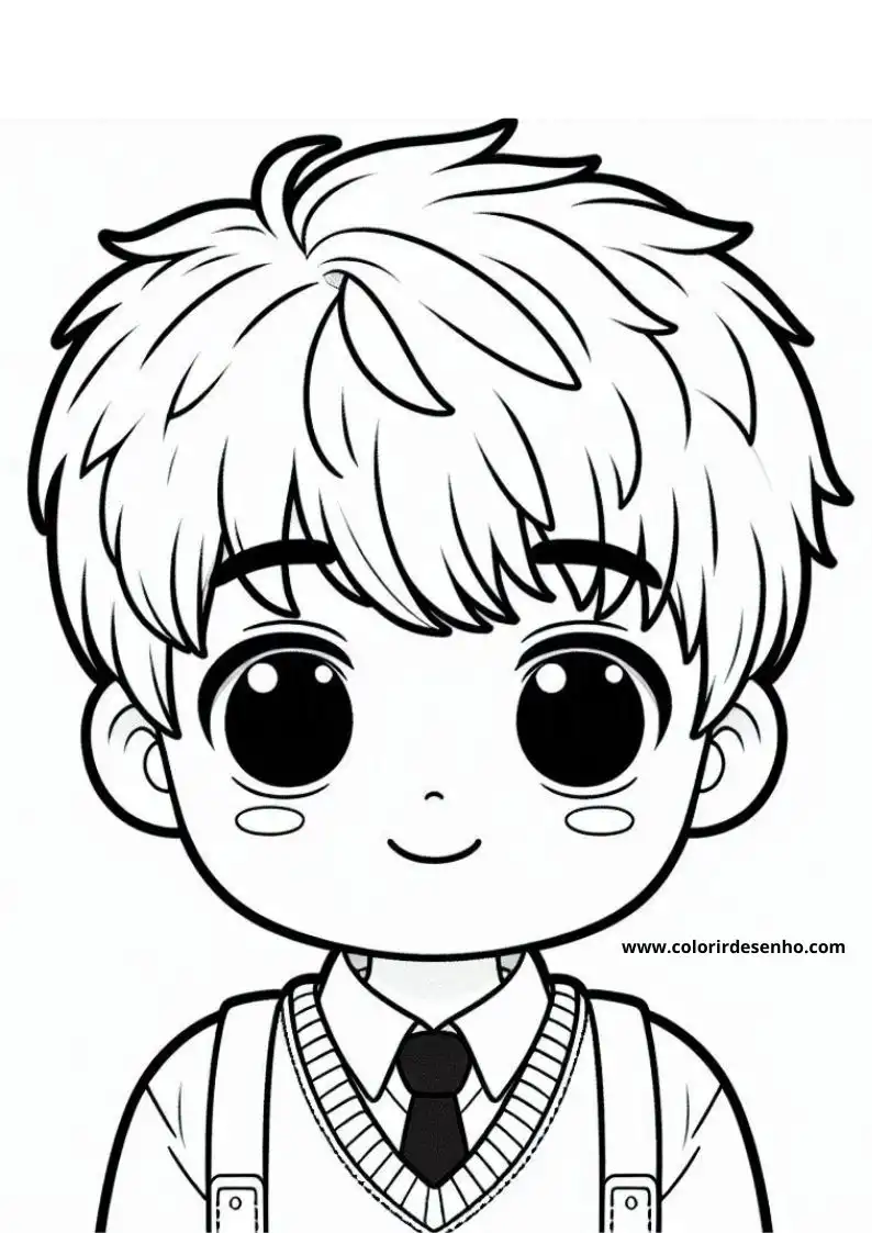 Boy Coloring Pages For Kids And Adults 5