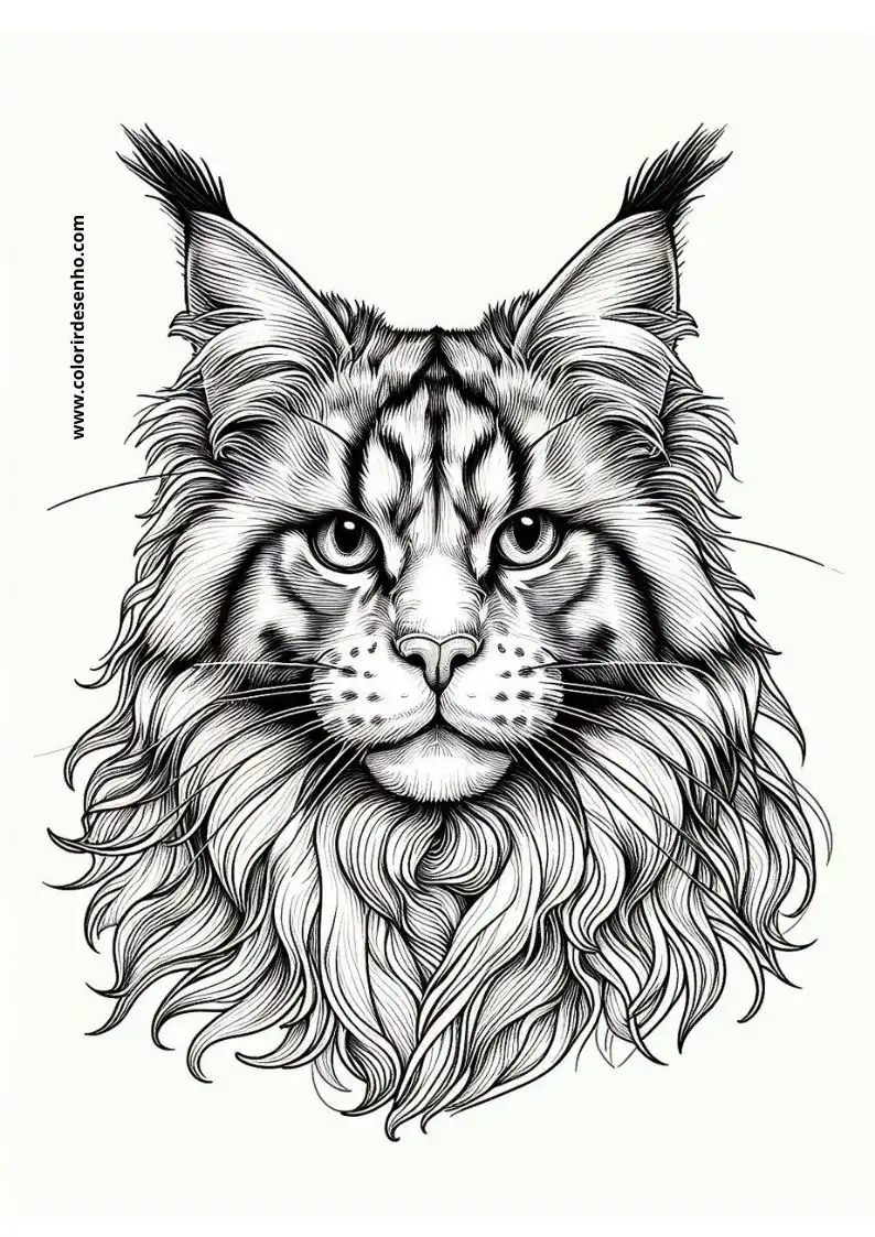 Cats and kittens Coloring Pages 10