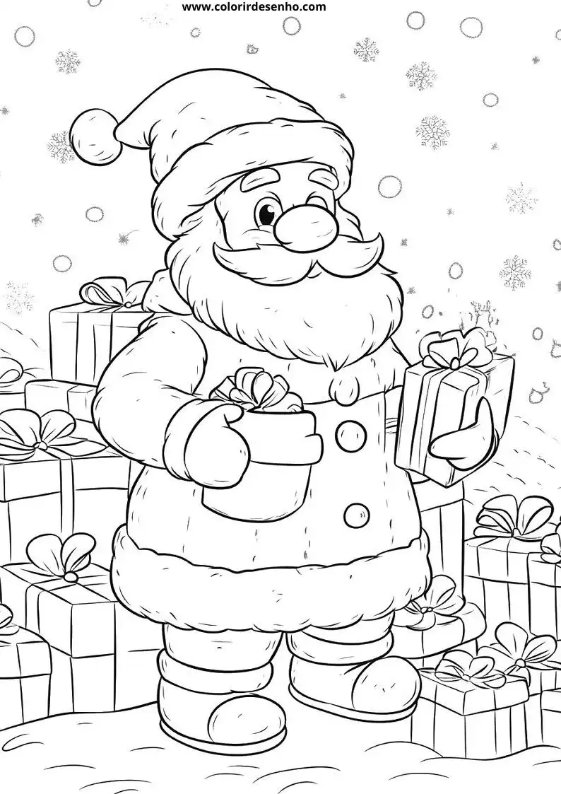 Christmas Coloring Pages 1