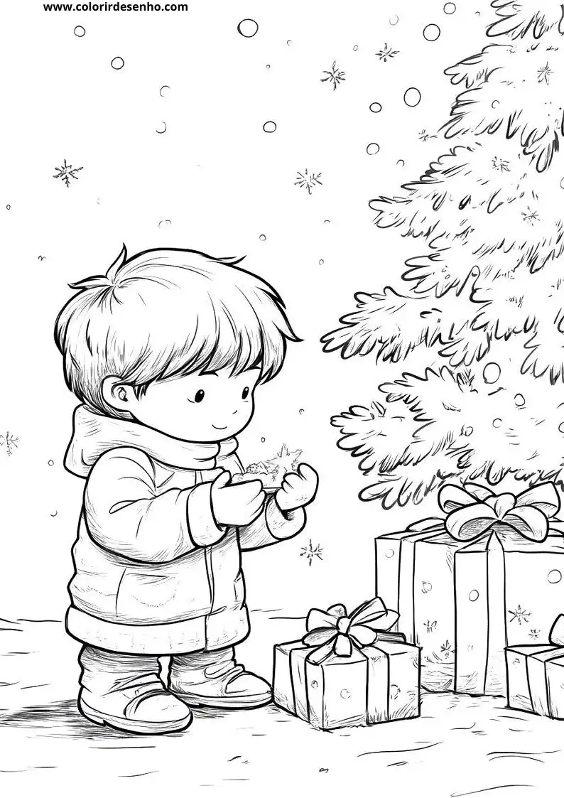 Christmas Coloring Pages For All Ages 3