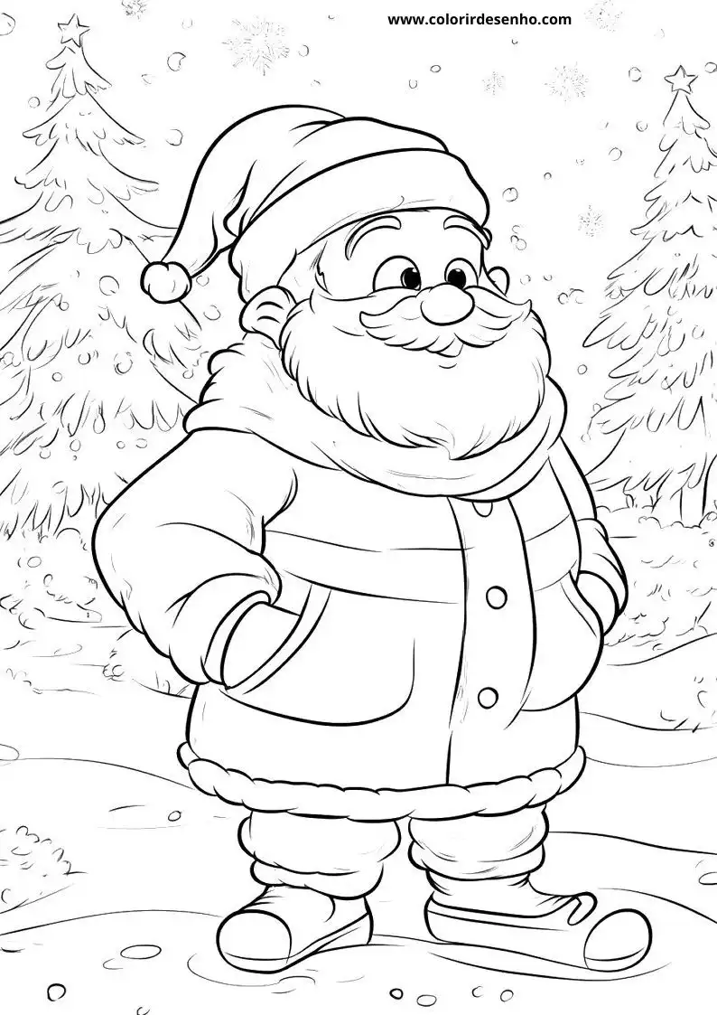 Christmas Coloring Pages For All Ages 9