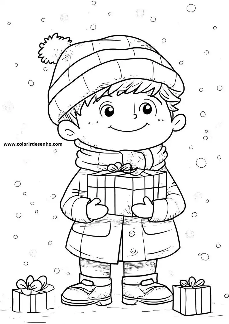 Christmas Coloring Pages For Kids And Adults 1