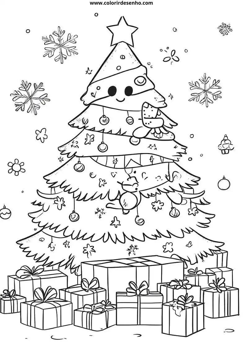 Christmas Coloring Pages For Kids And Adults 11