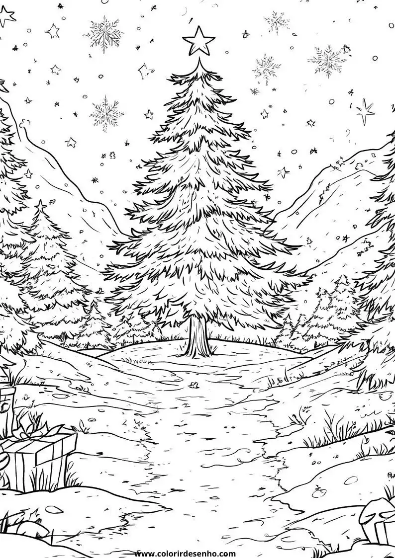 Christmas Coloring Pages For Kids And Adults 6