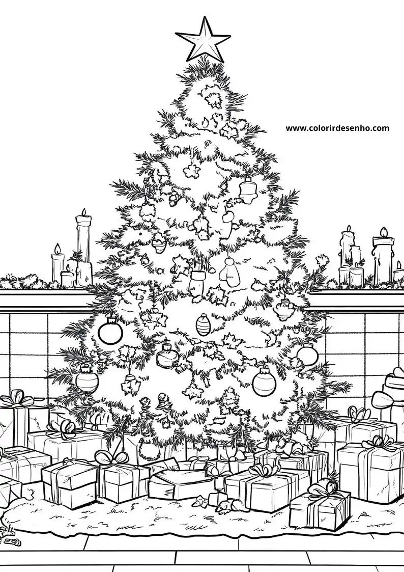 Christmas Coloring Pages For Kids And Adults 9
