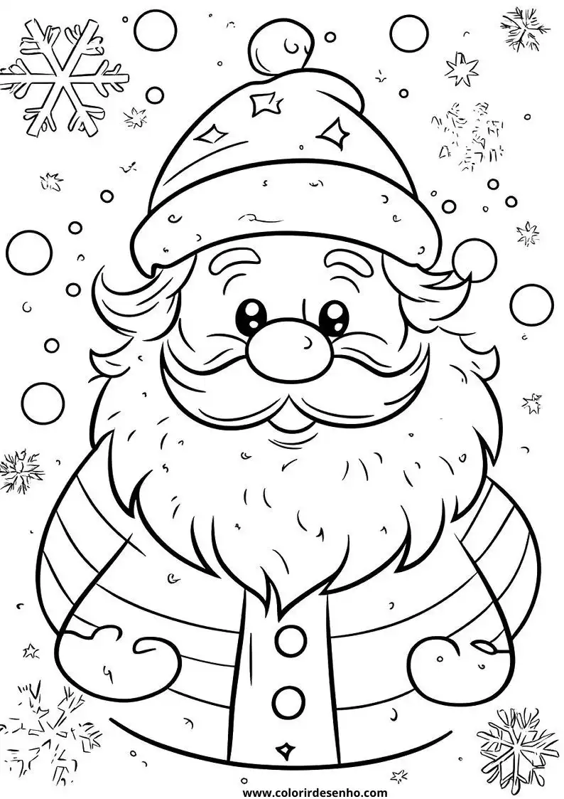 Christmas Coloring Sheet 1