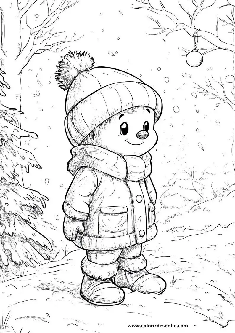 Christmas Coloring Sheet 10