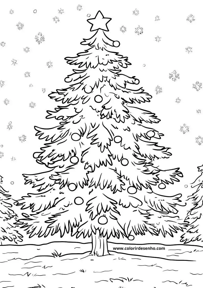 Christmas Coloring Sheet 3