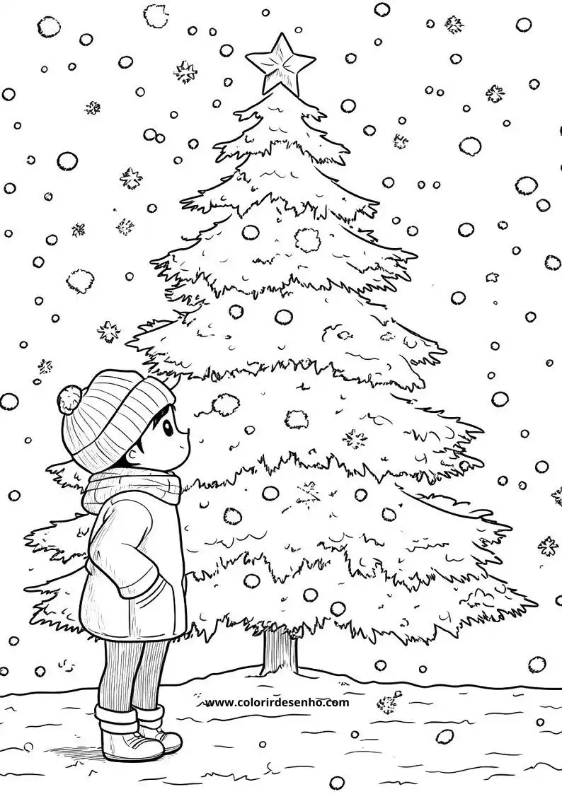 Christmas Coloring Sheet 6