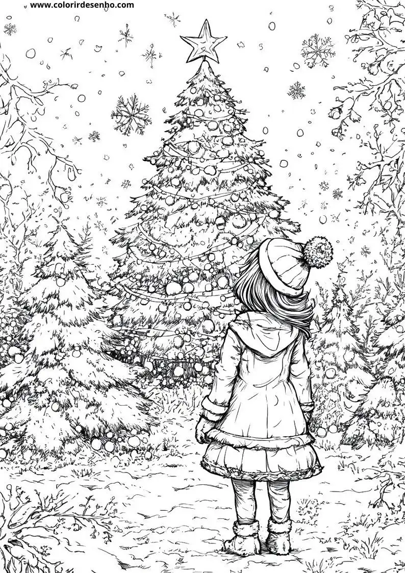 Christmas Free Printable Coloring Pages 8