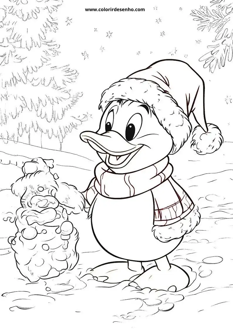 Christmas Picture Coloring Pages 10