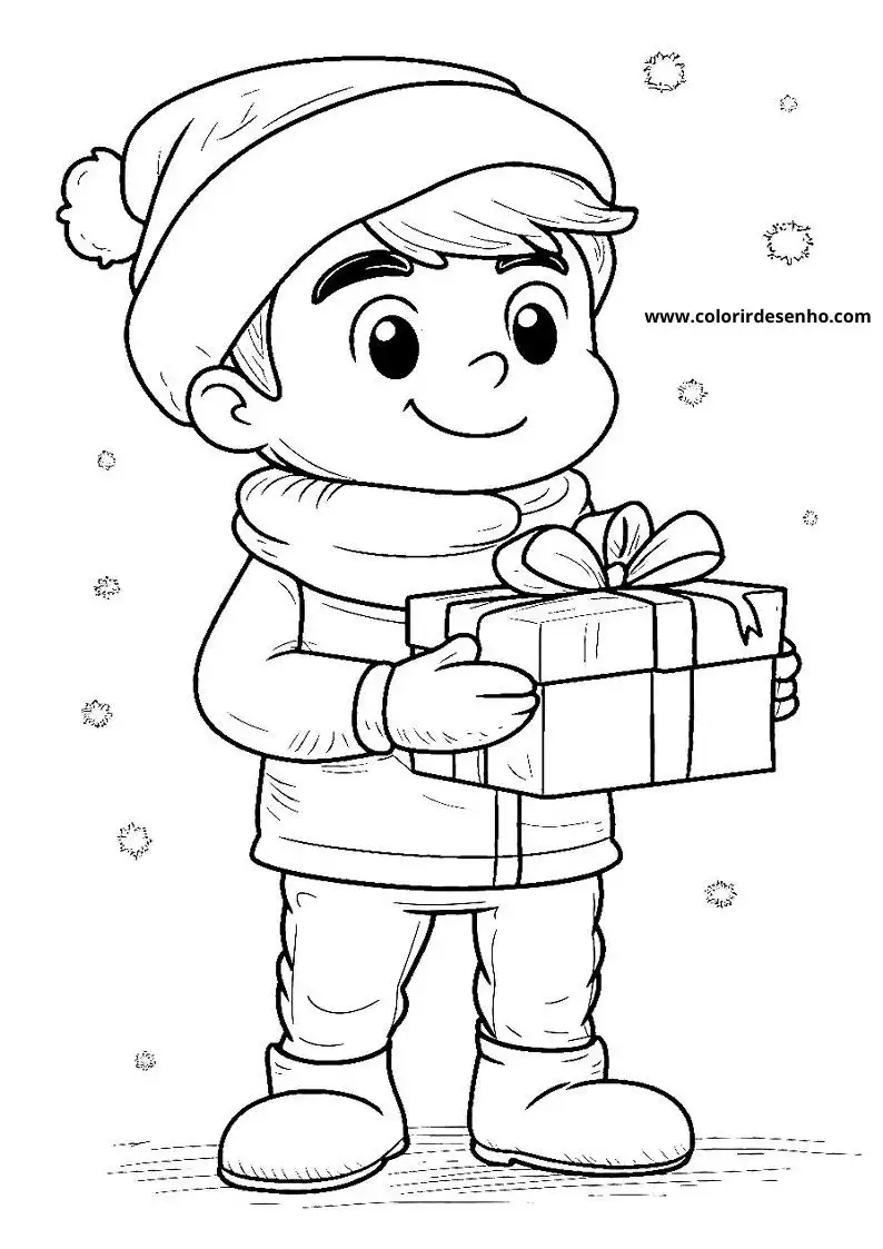 Christmas Picture Coloring Pages 11