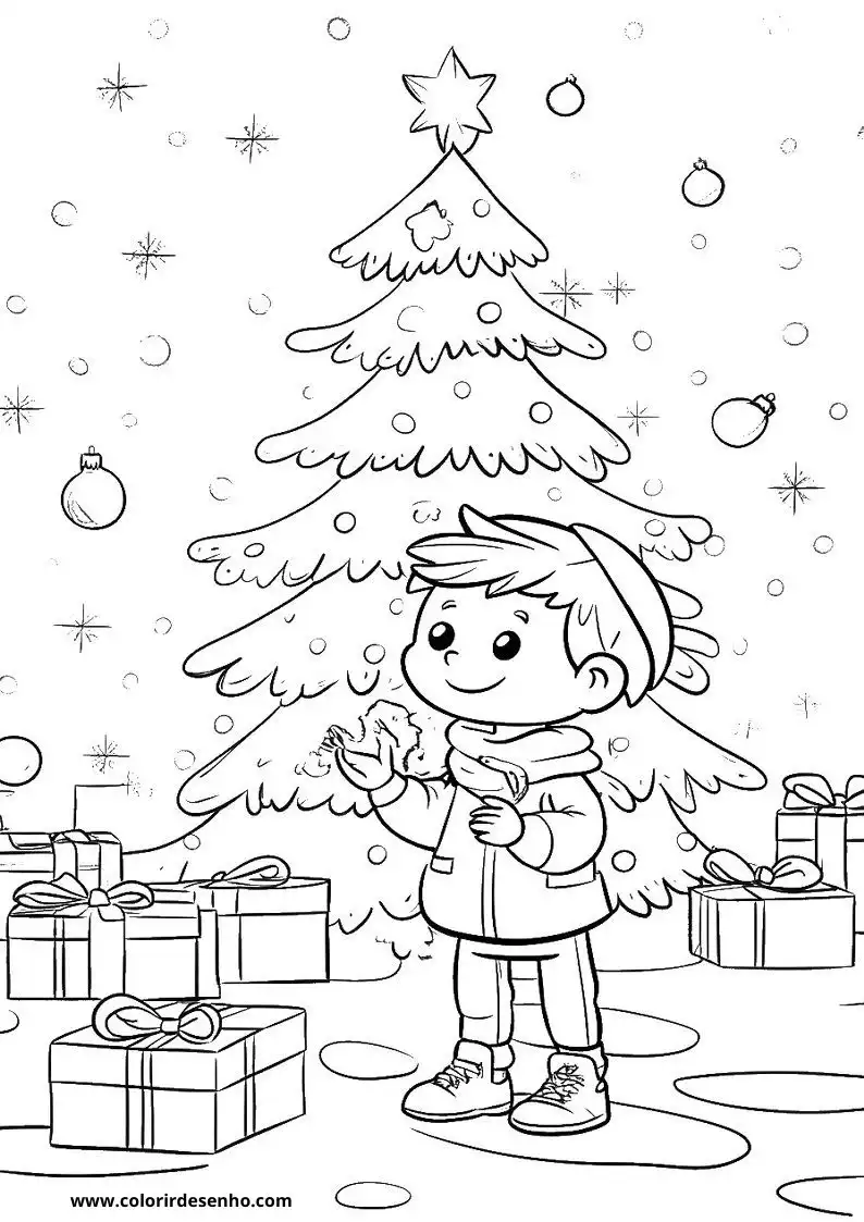 Christmas Picture Coloring Pages 2