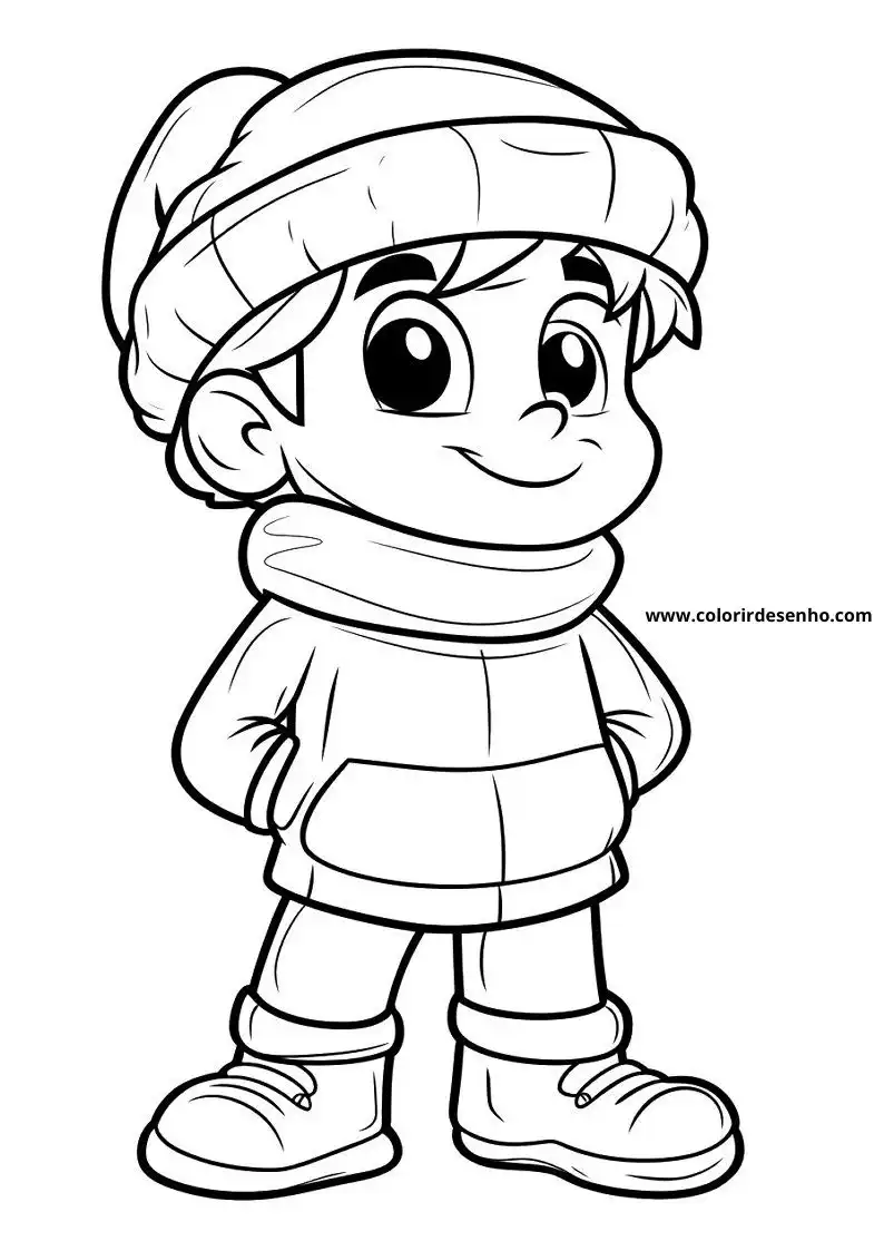 Christmas Picture Coloring Pages 9