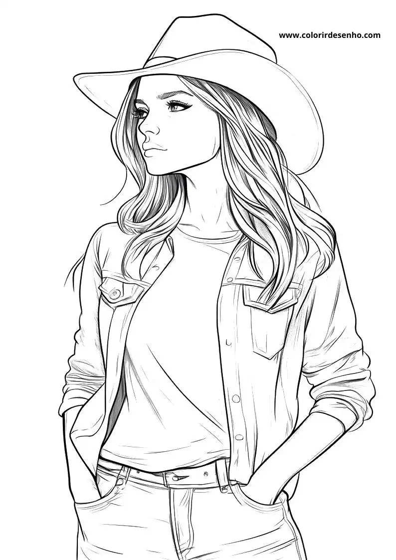 Country Music Picture Coloring Pages 5