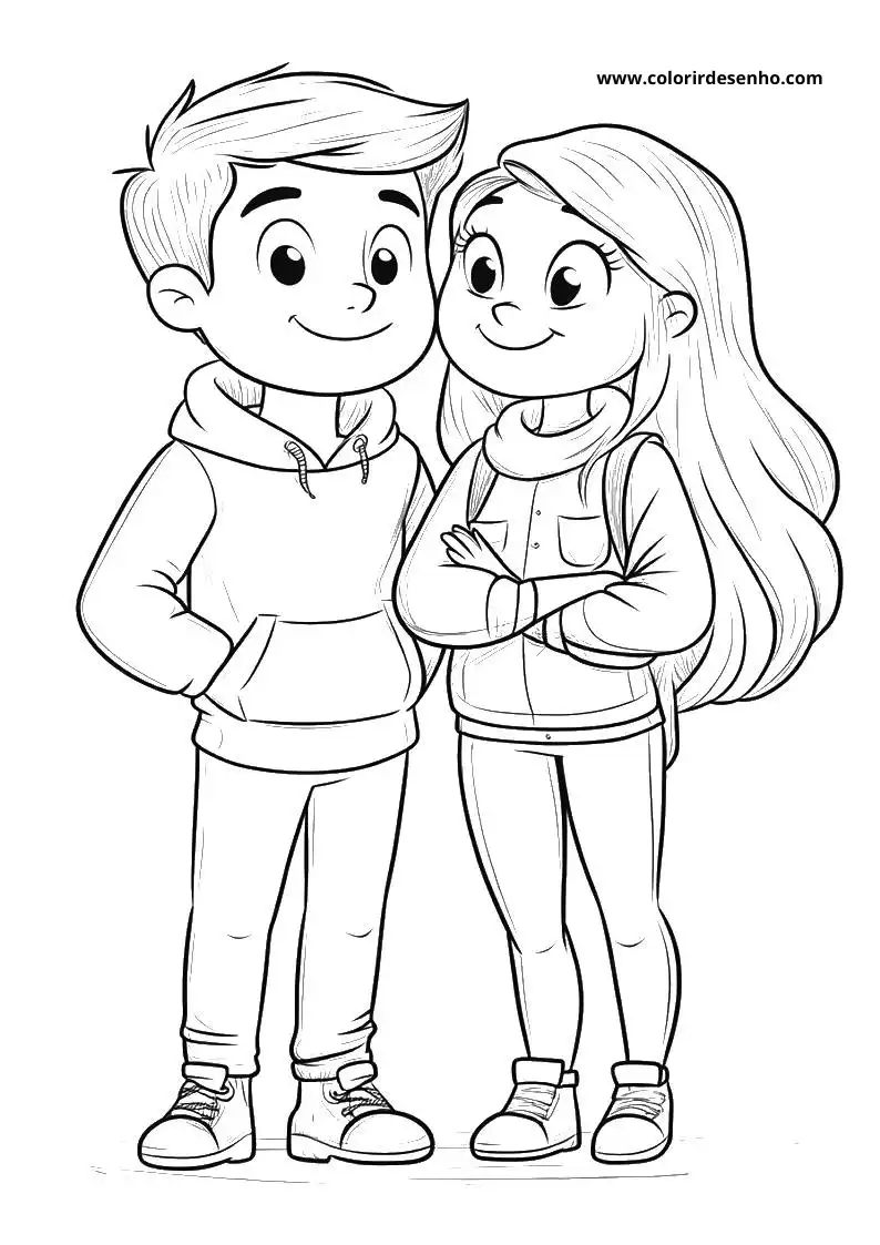 Couples Coloring Pages For All Ages 1