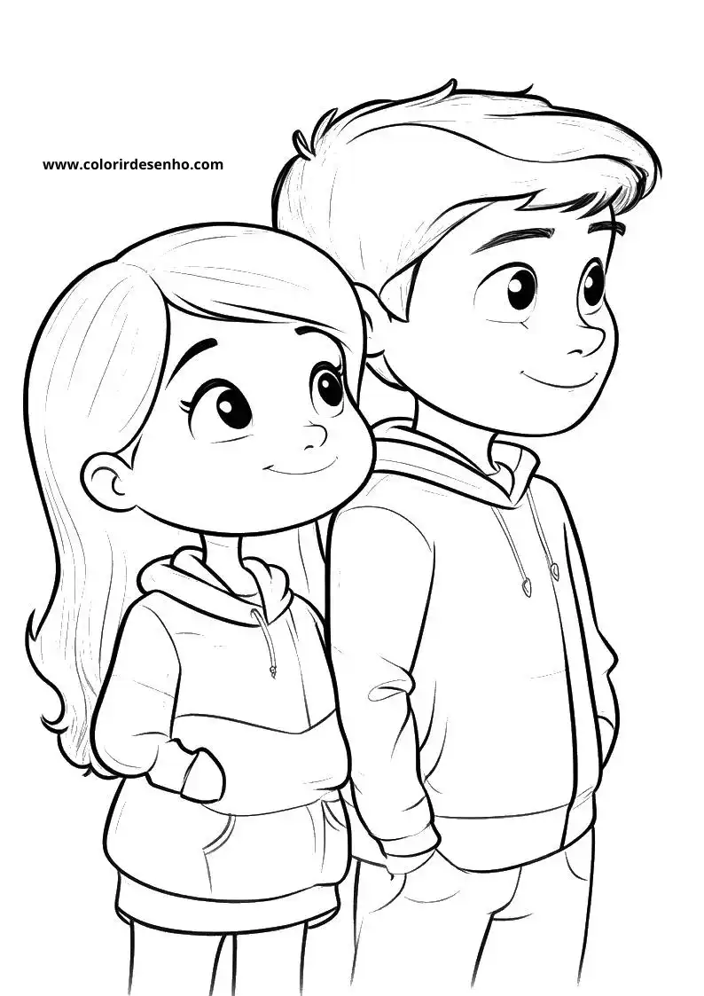 Couples Coloring Pages For All Ages 4