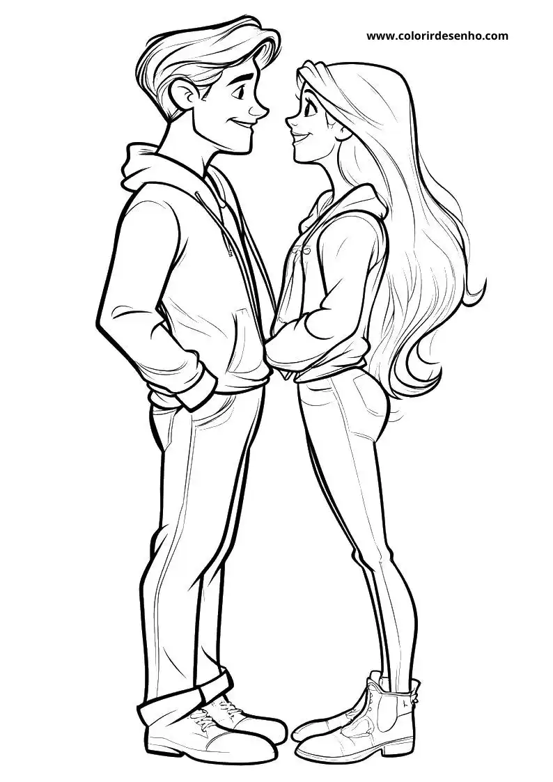 Couples Coloring Pages For All Ages 8