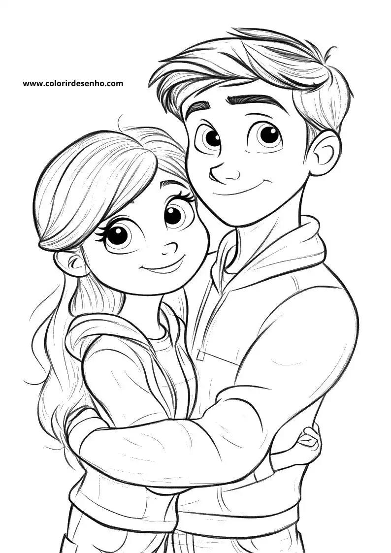 Couples Coloring Pages For All Ages 9