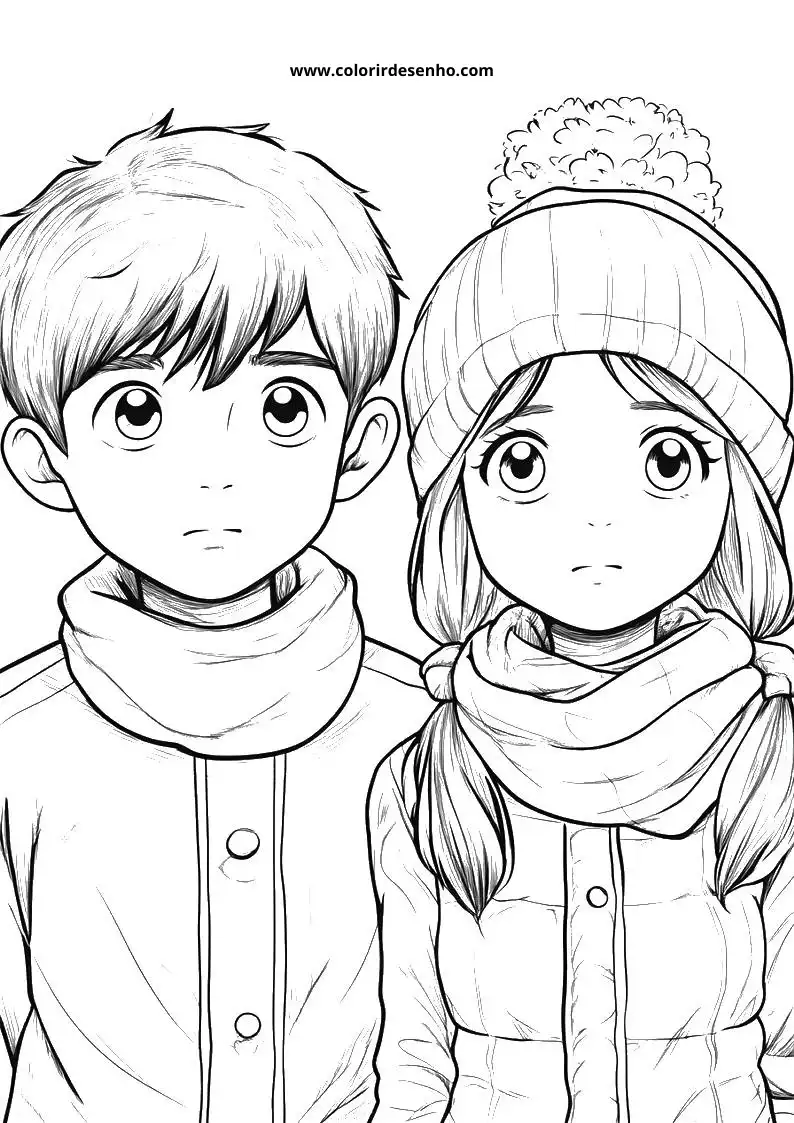 Couples Coloring Pages For Kids And Adults 7