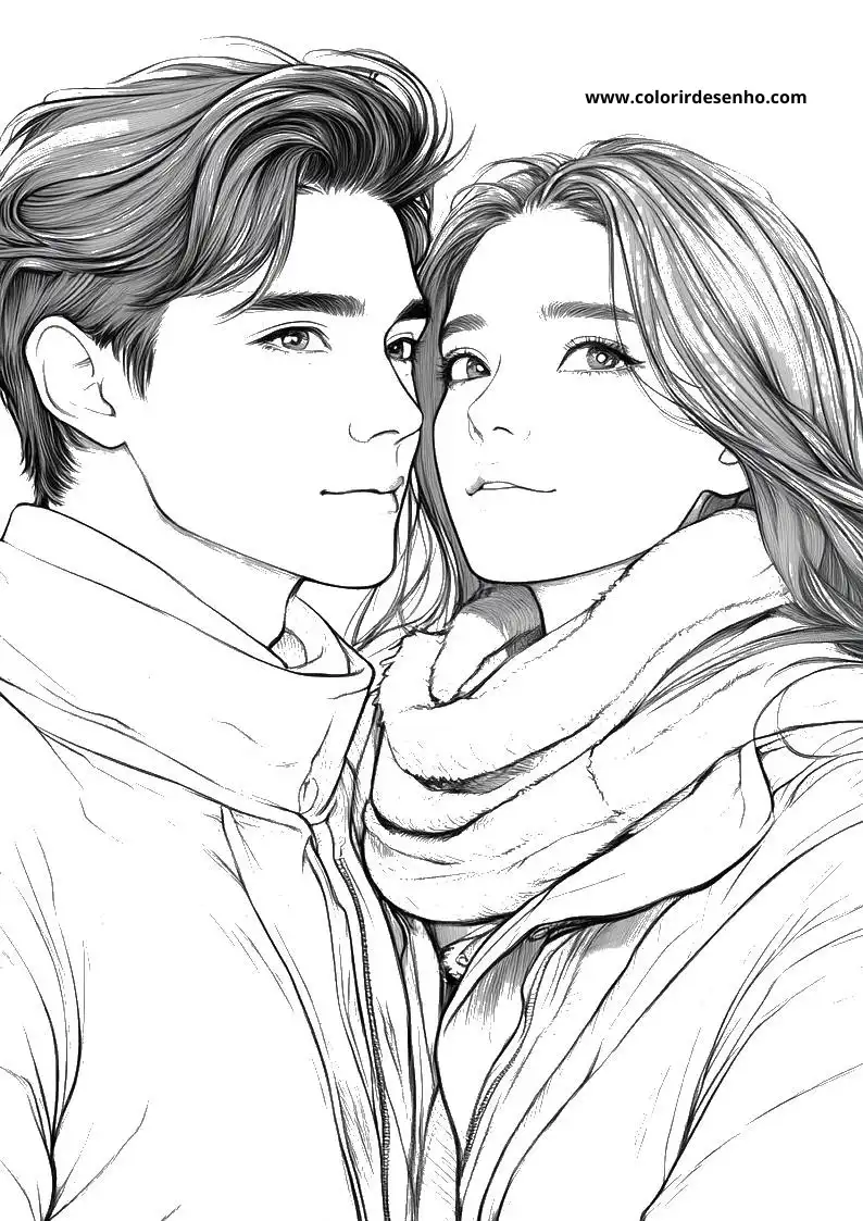 Couples Free Printable Coloring Pages 2