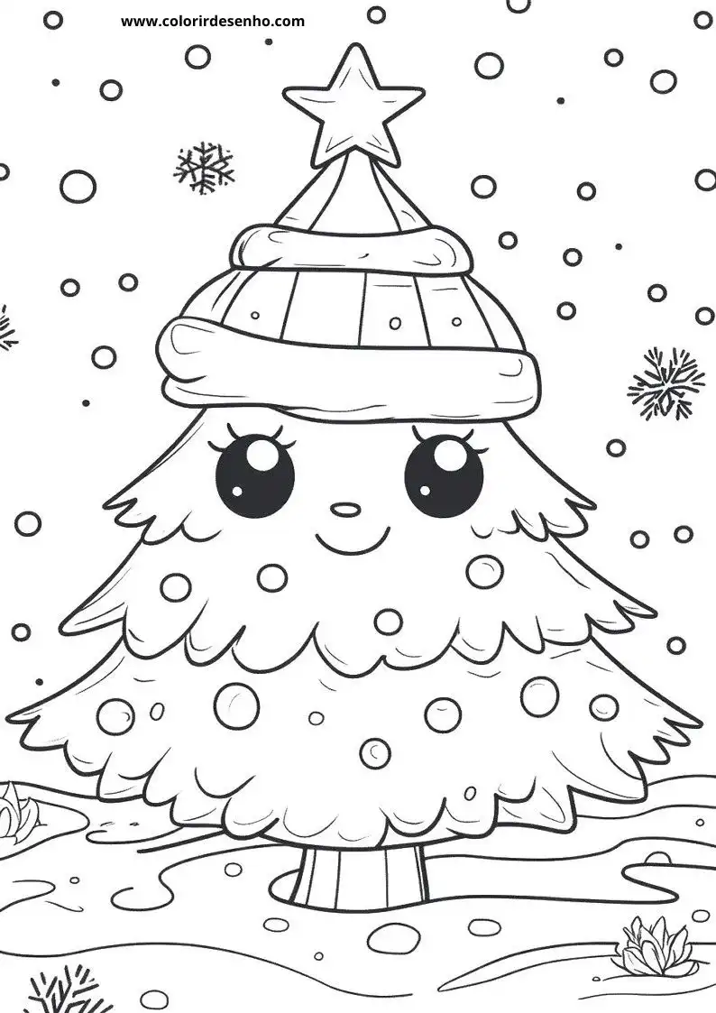 Cute Christmas Coloring Pages 6