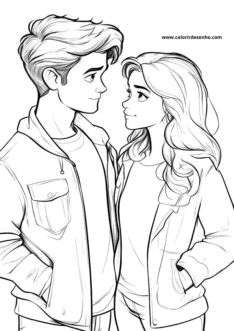 Cute Valentine’s Day Coloring Pages 2