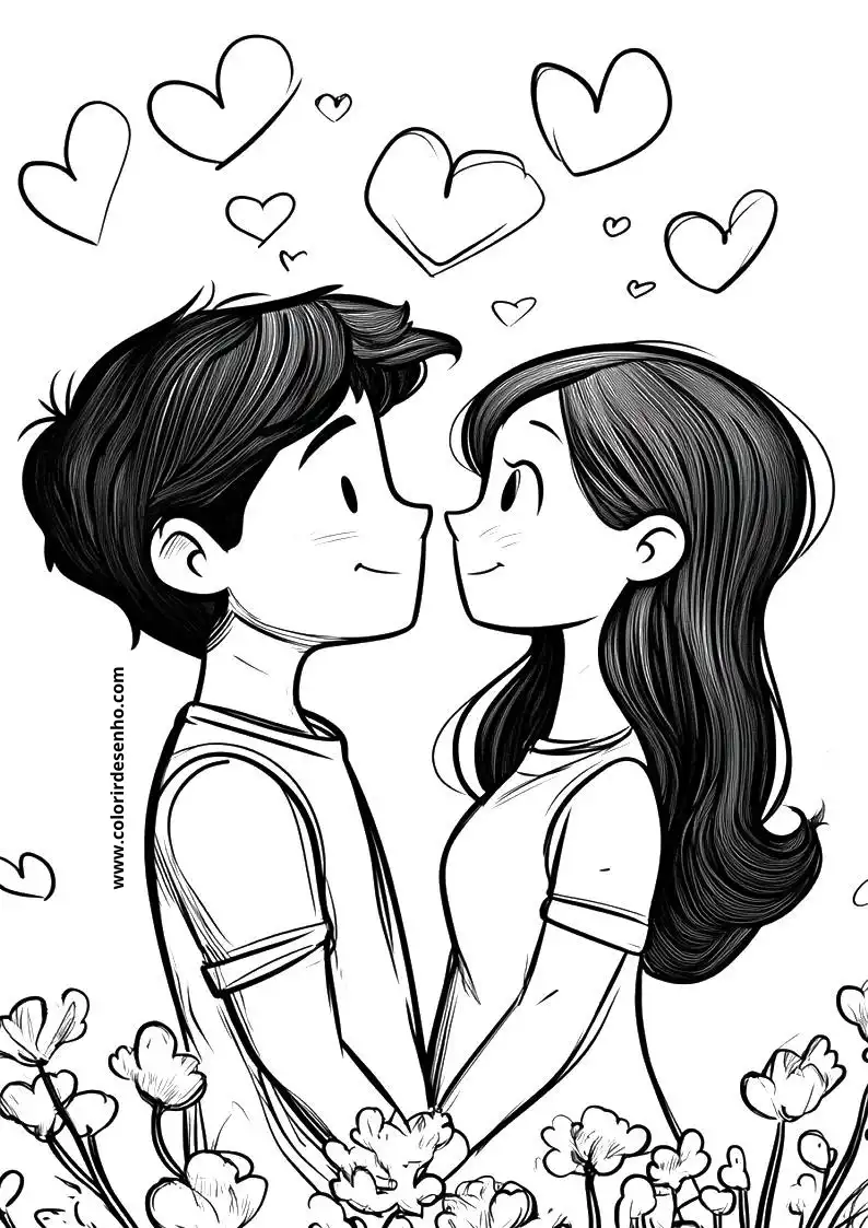 Cute Valentine’s Day Coloring Pages 3
